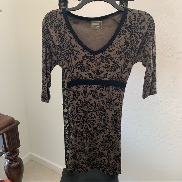 Athleta Dresses & Skirts - Athleta V-Neck Dress 3/4 Sleeve S